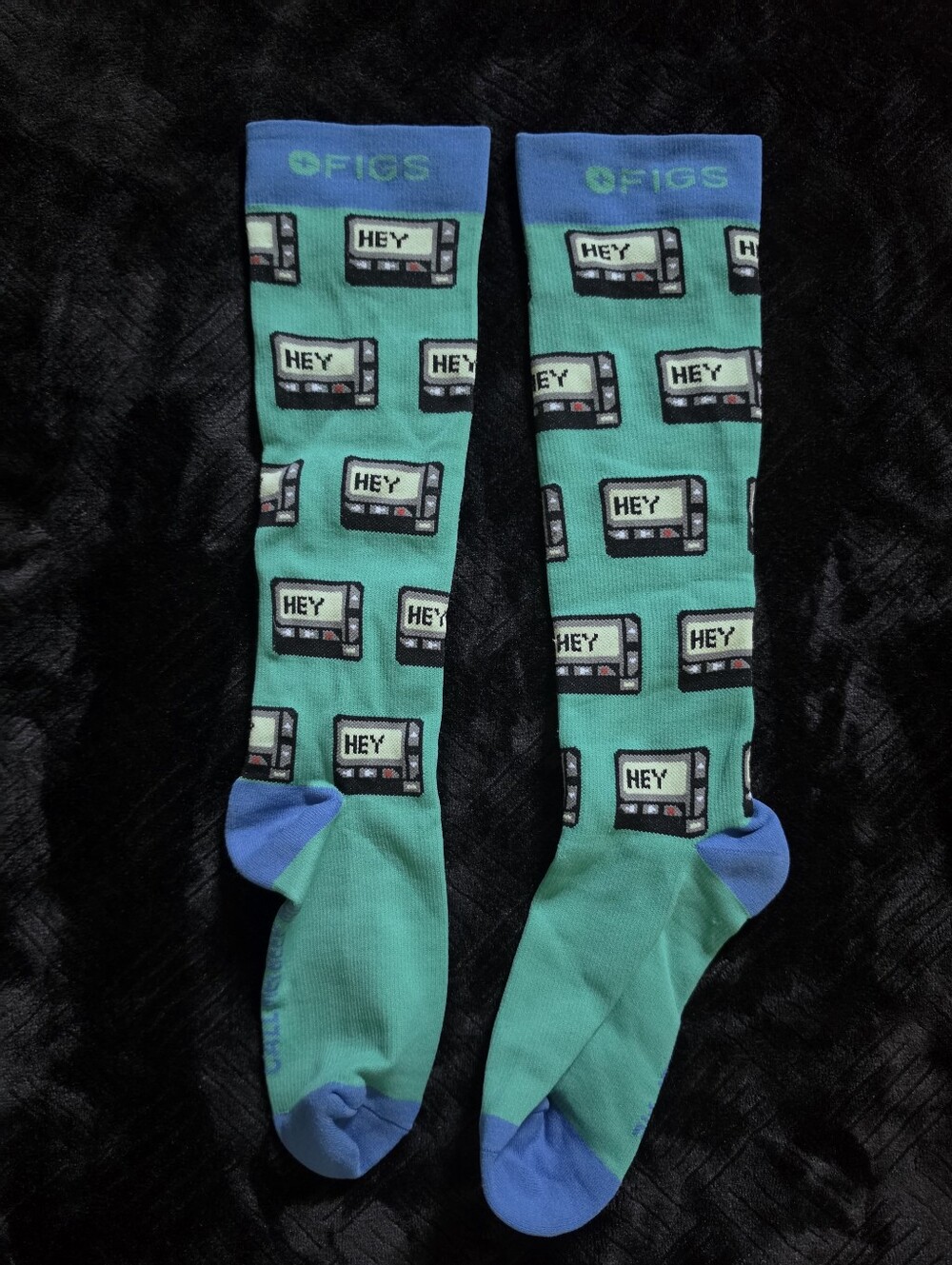 New Figs Compression Socks Actual Size S/M